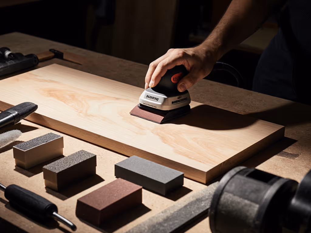 sanding_process_with_raking_light_inspection