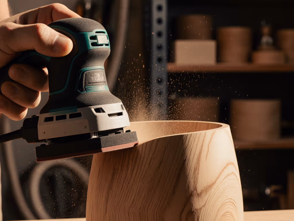 Sanding 3D Wood Prints Without Swirl Marks