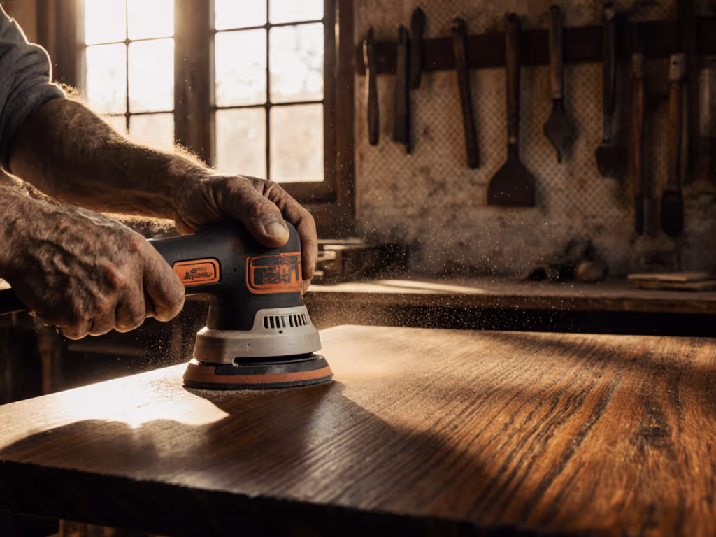 Period Sanding Techniques: Swirl-Free Authentic Prep