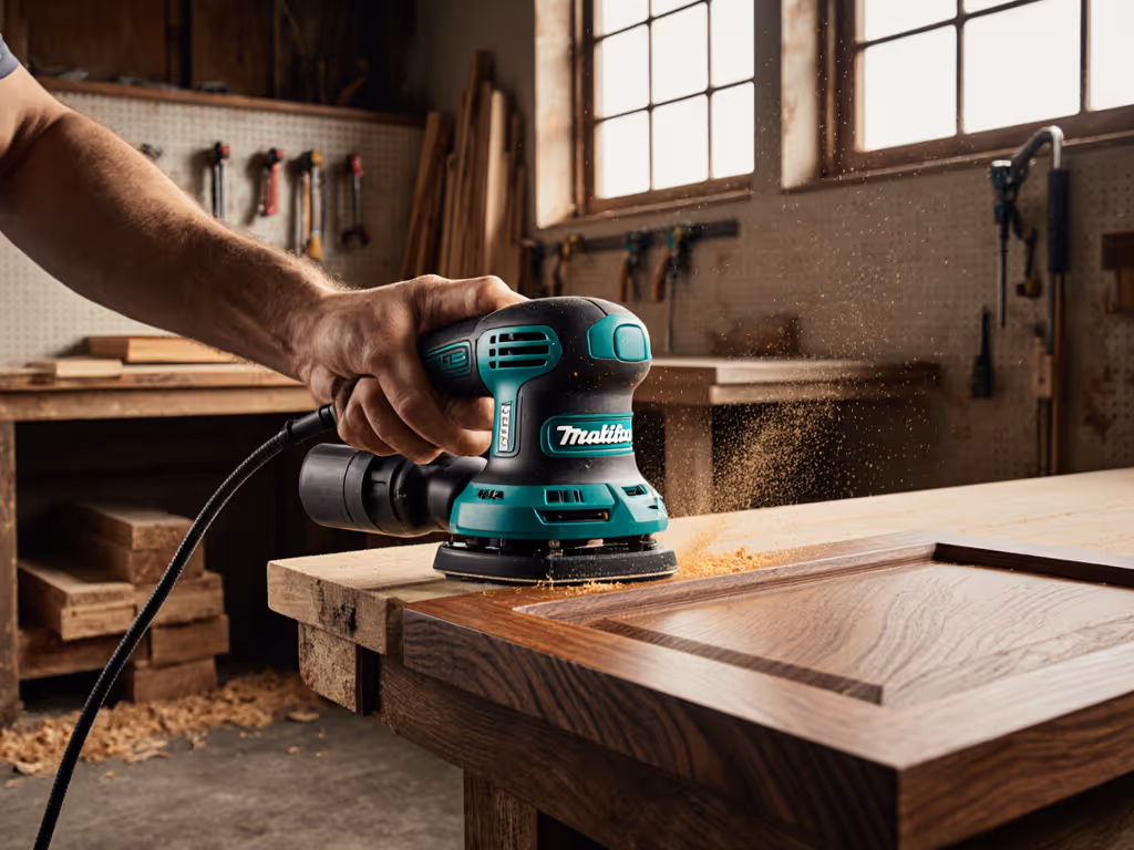 Makita Sanders: Corded for Continuous Duty, Less Vibration Than Cordless