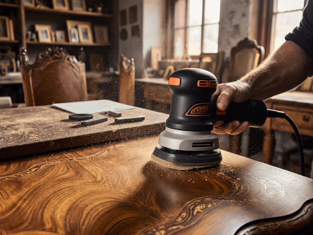 Best Sanders for Antique Restoration: Prevent Veneer Burn-Through