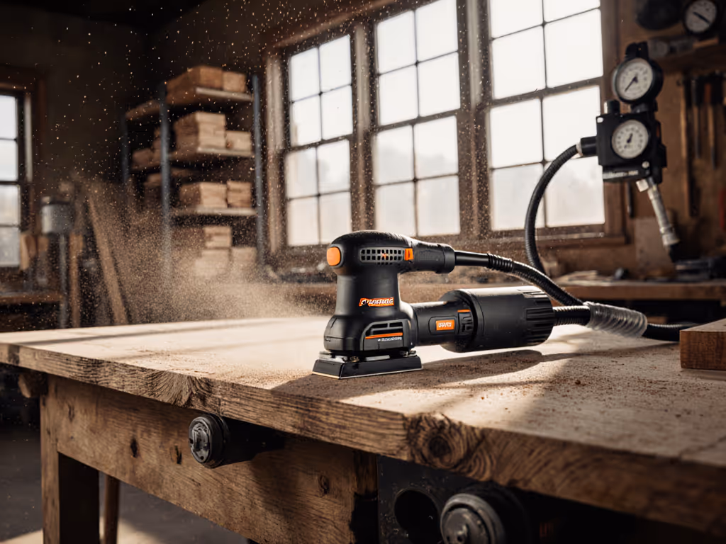 Air Powered Sander: Proven Dust Control Solutions