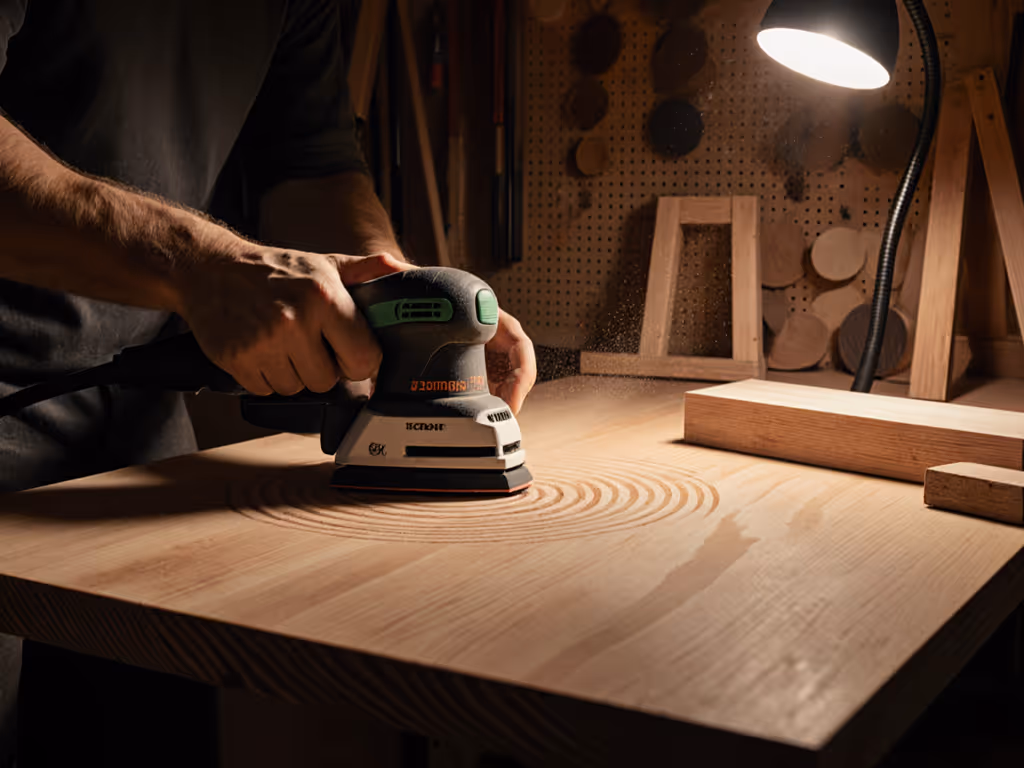 Beginner Sander Techniques: Avoid Swirls on First Project
